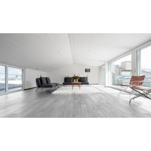 Woonkamer met Reservoir Oak Ardingly 72136 PVC vloer mFLOR