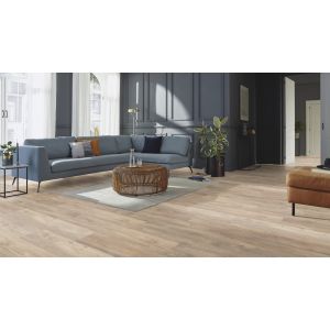 Woonkamer met Reservoir Oak Lyn 72133 PVC vloer mFLOR