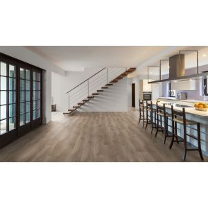 Keuken met River Oak Douro 63025 PVC vloer mFLOR