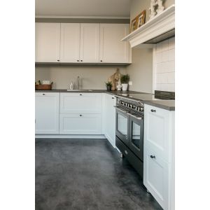 Keuken met Fonteyn Corfe 41611 PVC vloertegel mFLOR