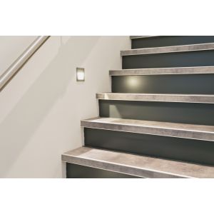 Trap met Nuance Greyline 54447 PVC vloertegel mFLOR