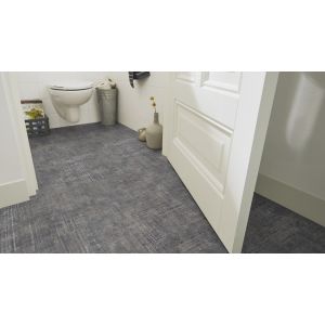 Toilet met Abstract Asp Grey 53124 PVC vloer mFLOR