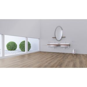 Badkamer met Authentic Oak XL Calabria 56313 PVC vloer mFLOR