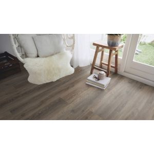 Woonkamer met Authentic Oak XL Lombardia 56317 PVC vloer mFLOR