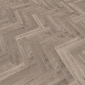 Woonkamer met Parva Broadleaf Smoky Sycamore 40817 PVC Vloer mFLOR