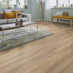 Silence Oak Piedmont 55914  woonkamer met PVC klikvloer Solcora