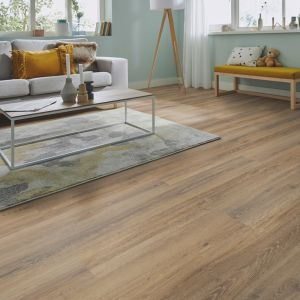 Silence Oak Apulia 55915 woonkamer met PVC klikvloer Solcora