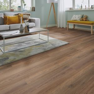 Silence Oak Liguria 55916 woonkamer met PVC klikvloer Solcora