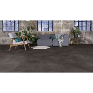 Woonkamer Nuance Charcoal 56119 PVC klikvloer Solcora