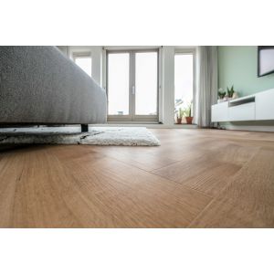 Detailfoto van Parva Broadleaf Pure Sycamore 40822 PVC vloer mFLOR