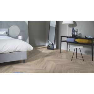 Slaapkamer Parva Chevron Sardinia 42219 PVC Hongaarse Punt vloer mFLOR